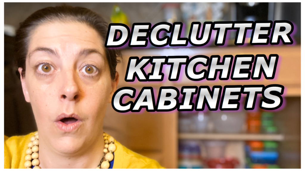 How To Declutter Your Kitchen Cabinets